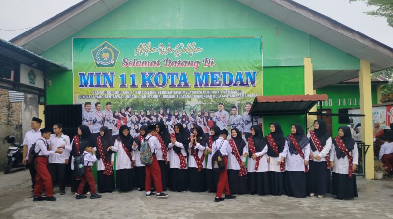 MATAMUDA MIN 11 Medan, Langkah Awal Membentuk Karakter dan Semangat Belajar Siswa Baru